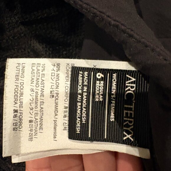 Clarkia Cotton Wide Leg Pant Women's - Arcteryx - Picture 4 of 5